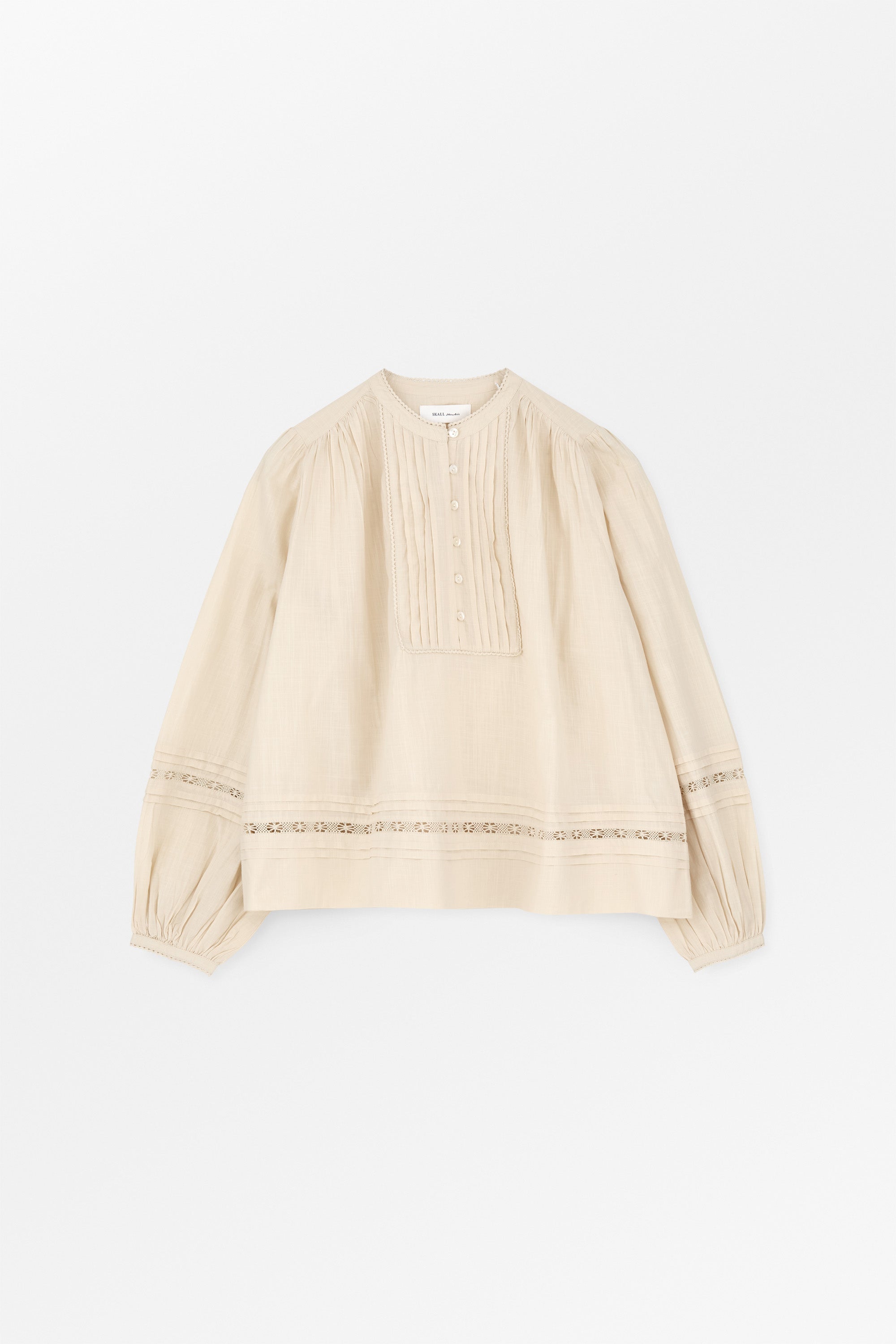 Skall Studio Leaf shirt Shirt Antique beige